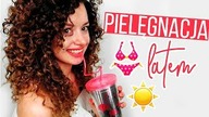 Pielęgnacja kręconych włosów LATEM I PODCZAS WAKACJI  Curly Madeleine