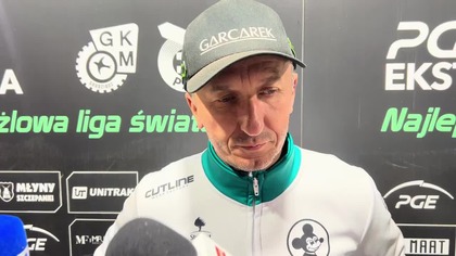 Grzegorz Walasek po meczu w Grudziądzu- 14. 06. 2026r.