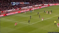 Premier League sezon 2009/2010 Arsenal Londyn 1-3 Man Utd Vermaelen