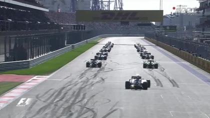 16b.  GP rosji 2014 - Wyścig