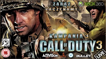 CALL OF DUTY 3 [2006] KAMPANIA 3 [STREAM LIVE] XBOX 360