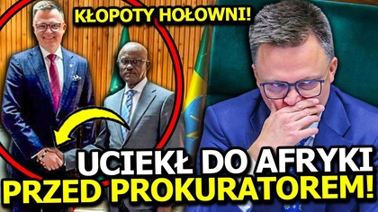 TEGO NIKT SIĘ NIE SPODZIEWAŁ! HOŁOWNIA UCIEKŁ DO AFRYKI PRZED PROKURATURĄ!