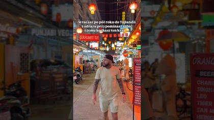 Wracasz po 6 miesiącach do Tajlandii i odrazu wiesz dlaczego kochasz ten kraj #shorts