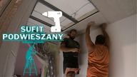 Sufit podwieszany w przedpokoju.  Remont mieszkania w bloku
