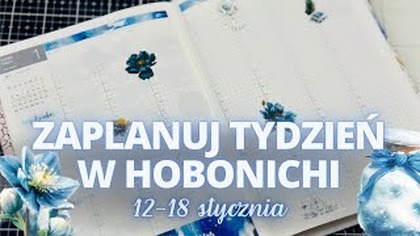 Nowy Rok, Nowa Ja xD | Zaplanuj ze mną tydzień w Hobonichi | Plan With Me