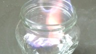 Flammable Water - hydrogen gas from water - How to burn water