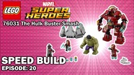 LEGO Super Heroes 76031 The Hulk Buster Smash - Speed Build #20 + KONKURS/CONTEST