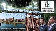 List otwarty do kandydat&oacute;w w sprawie zł&oacute;ż naturalnych, g&oacute;rnictwa OKOPZN. Mobili