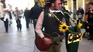Uliczny grajek- Chorwacja