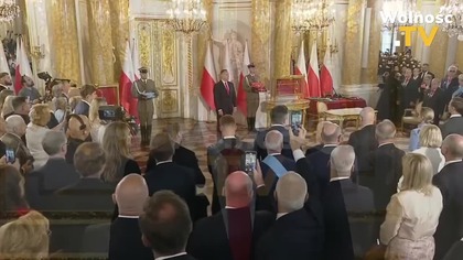 WZRUSZAJĄCA MOWA NAWROCKIEGO NA UROCZYSTOŚCI W ZAMKU KRÓLEWSKIM!