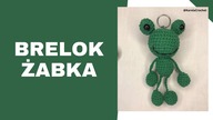 SZYDEŁKOWA ŻABKA BRELOK - ZRÓB TO SAM #513