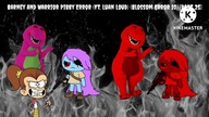 Almost Updated Thumbnails for Barney and Warrior Pibby Error (Ft.  Luan Loud) (Blossom Error 10)