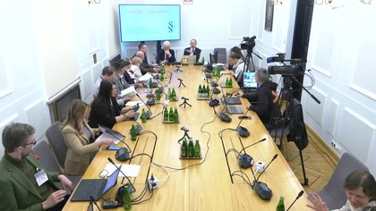 Prof. Grażyna CICHOSZ i Tadeusz ROLNIK na Zespole Parlamentarnym KORONY - Warszawa, Sejm 27.03.2026