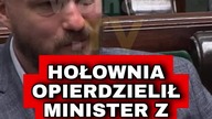 HOŁOWNIA OPIERDZIELIŁ MINISTER Z LEWICY!