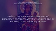 Akt zawierzenia Polski i siebie Niepokalanemu Sercu Najświętszej Maryi Panny