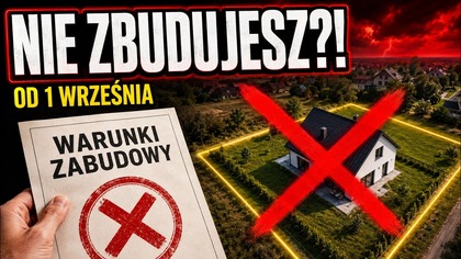 Dom 70m2 po 1 września 2026  nowe warunki zabudowy i plan ogólny