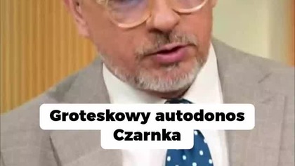 Groteskowa sytuacja z autodonosem Przemysława Czarnka.  Co z tego wyniknie?