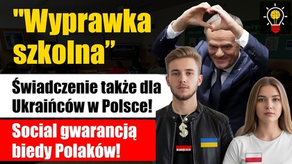 W tym materiale przyglądamy się programowi Wyprawka szkolna  rządowemu świadczeniu mającemu na celu wsparcie rodzin w przygotowaniu dzieci do nowego roku szkolnego. 

Z programu korzystają nie tylko polskie rodziny, ale r&oacute;wnież obywatele Ukrainy, kt&oacute;rzy uzyskali w Polsce prawo pobytu i dostęp do wszelkich świadczeń społecznych. 

Przepisy, umożliwiają cudzoziemcom dostęp do tego rodzaju wsparcia - z kieszeni przede wszystkim polskiego podatnika.

Czy obecny system świadczeń w Polsce jest zr&oacute;wnoważony? A także czy wpływa on w dłuższej perspektywie na sytuację materialną rodzin. 

Problem świadczeń socjalnych jest taki, że uzależnia społeczeństwo, rozleniwia je a finalnie prowadzi do stopniowego zbiednienia całego narodu. Bo pieniądze są przejadane - kt&oacute;re są zabierane z kieszeni ludzi pracujących w wielu r&oacute;żnych podatkach. 

Im więcej świadczeń socjalnych tym szybciej biednieje społeczeństwo i tym mocniej tworzy się grupa os&oacute;b  - wykorzystująca możliwości życia za cudze pieniądze. 

Do polskich i ukraińskich rodzic&oacute;w trafiło już 212 milion&oacute;w zł! Można wciąż składać wnioski - https://www.fxmag.pl/gospodarka/do-polskich-i-ukrainskich-rodzicow-trafilo-juz-212-milionow-zl-mozna-wciaz-skladac-wnioski (obecnie już ponad 650 mln!).

ZUS wypłacił już 634 mln zł na wyprawki szkolne dla 3,3 mln dzieci - https://www.prawo.pl/kadry/wyprawki-szkolne-ile-swiadczen-zus-wyplacil-od-1-lipoca-2025-r,534383.html (w tym kilkaset tysięcy dzieci ukraińskich!!!). 

 ToTemat: https://www.youtube.com/@ToTemat | Subskrybuj !
 Darmowa Muzyka: https://www.youtube.com/@Darmowa-Muzyka | Subskrybuj !