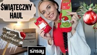 ŚWIĄTECZNY HAUL Z SINSAY