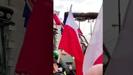 Rolnicy pod Sejm przywieźli czołg