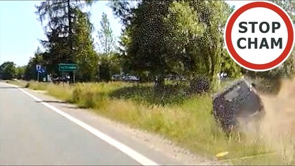 Boję się skręcać do własnego domu - omijanie auta i wypadek #2112 Wasze Filmy