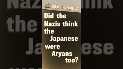 Did the Nazis Consider the Japanese Aryan? #OOTF #shorts