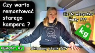 Powoli do przodu, bez pośpiechu...  widać światełko w tunelu.  Remont kampera na finiszu 142