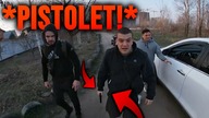 GRUPA ROSJAN NAPADA NA MOTOCYKLISTE! - GŁUPI, AGRESYWNI I SZALENI LUDZIE VS MOTOCYKLIŚCI!