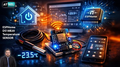 Jak zrobić czujnik temperatury na ESP8266 Wemos dla Home Assistant?