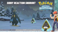 Shiny Reaction Snorunt - Pokémon Brilliant Diamond
