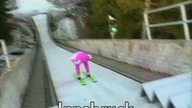 PŚ/TCS Innsbruck 04. 01. 1991 - relacja z zawodów (j.  niemiecki/polskie napisy)