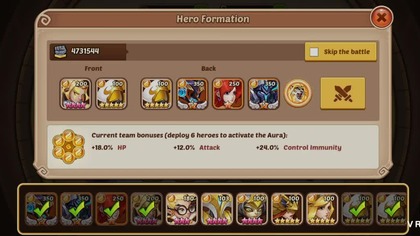 SEAL LAND 20 LIGHT TRY HARD AIDA E5 ASMODEL E5 IDLE HEROES