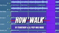 How Walk by Lil Peep & ITSOKTOCRY & Yunggoth Was Made (FL Studio Remake)