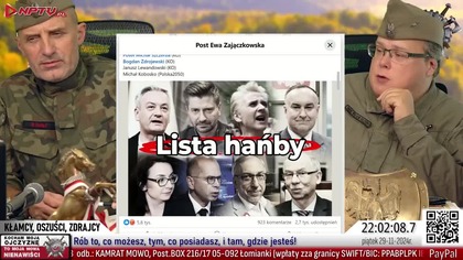KŁAMCY, OSZUŚCI, ZDRAJCY (29.11.2024)