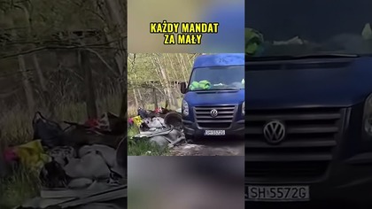 Złapani na gorącym uczynku! Śmieci w lesie? Szybka kara  #StopŚmieciom
