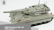COBI Armed Forces | 2621 --- Merkava Mk. I/II --- budowanie --- część 2