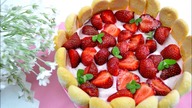 Torcik na zimno z truskawkami i mascarpone - Jak zrobić - [Smakowite Dania]