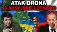 ATAK NA LOTNISKO W ROSJI - samoloty uziemione (WOJNA UKRAINA ROSJA)