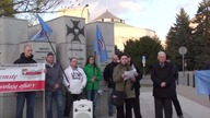 11. 04. 2017 IX Miesięcznica Wołyńska przed Sejmem RP Warszawa