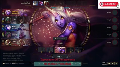 [PL] LIVE league-of-legends-ARAM Z WIDZAMI WBIJAMY 30 LVL