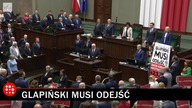 Glapiński złożył przysięgę, z ław: drożyzna, drożyzna