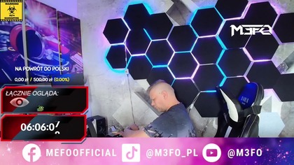 Made with Restream. Livestream on 30+ platforms at once via https://restream.io

ostatnia wspólna transmisja w Erfurcie 
WSPARCIE NA POWRÓT DO POLSKI 
https://tipply.pl/@m3fo

https://www.facebook.com/MeFoofficjal