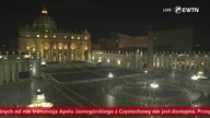 EWTN Polska - Komunikat na dole ekranu o braku dostępu do transmisji z Apelu Jasnog&oacute;rskiego (