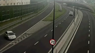 O krok od wypadku.  Pod prąd średnicówką w Gliwicach
