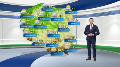 Prognoza pogody na TVN Meteo (13. 09. 2022)