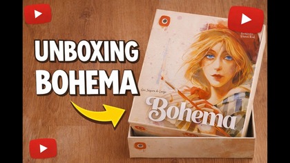 Najładniejsza gra zeszłego roku? Unboxing Bohemy