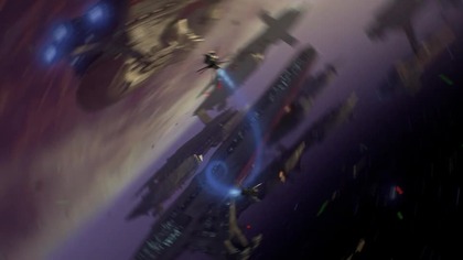 gwiezdne wojny część trzecia zemsta sith&oacute;w | bazz droidy | wybuchowe konflikty wojen klon&oacute;w przybywają na coruscant.zły generał grievous porwał kanclerza palpatine'a i ucieka ze stolicy ze swoim zakładnikiem.anakin skywalker i obi wan kenobi,bohaterowie wojen klon&oacute;w,ścigają się na pokładzie swoich małych myśliwc&oacute;w jedi.