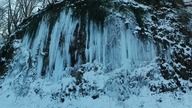 Lodospady w Rudawce Rymanowskiej