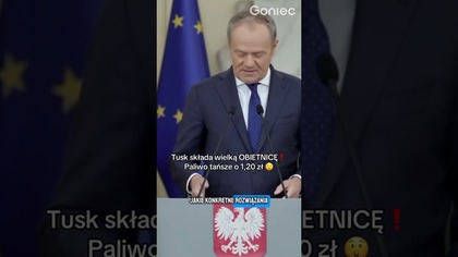 TUSK SKŁADA OBIETNICĘ!
