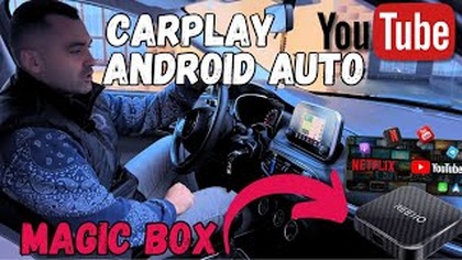 Bezprzewodowy Carplay / Android Auto / Youtube w samochodzie | Montaż AI Magic Box Reeiio #carplay